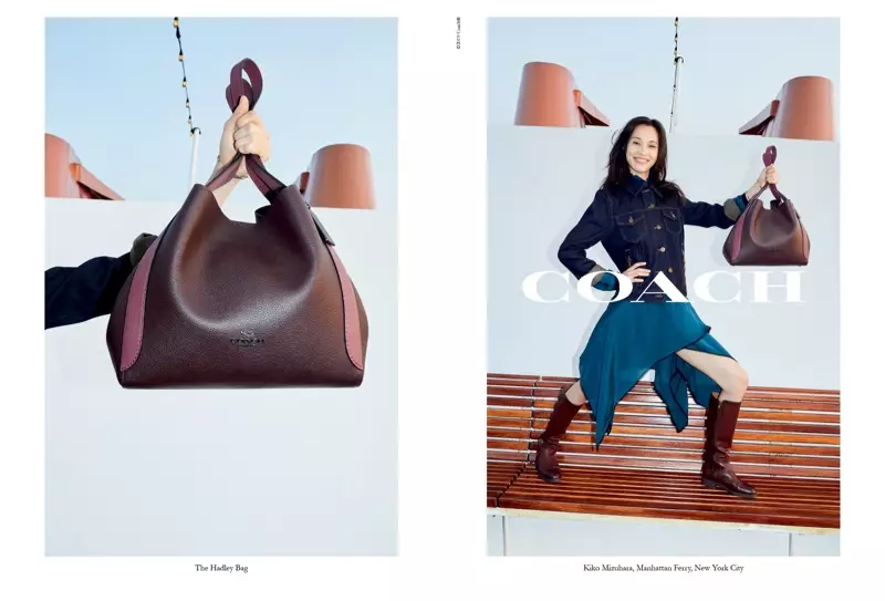 Kiko Mizuhara aparece en la campaña de Coach otoño-invierno 2019