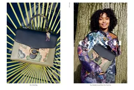 Liu Wen, Yara Shahidi Mu NYC fun Ipolongo Coach Fall 2019