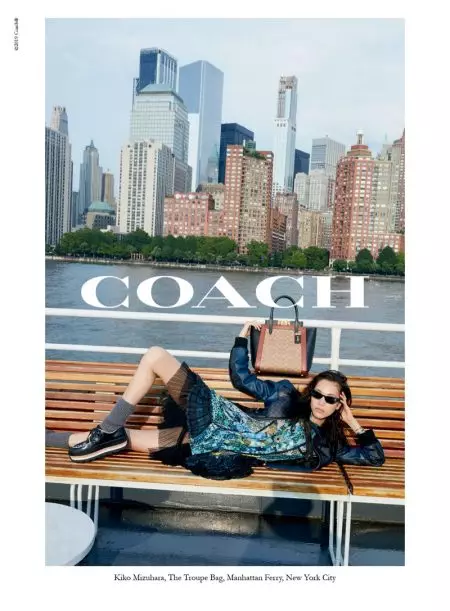 Liu Wen, Yara Shahidi Maka NYC amin'ny Campaign Coach Fall 2019