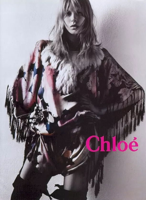 Kampeni ya Chloe Fall 2003 na Angela Lindvall