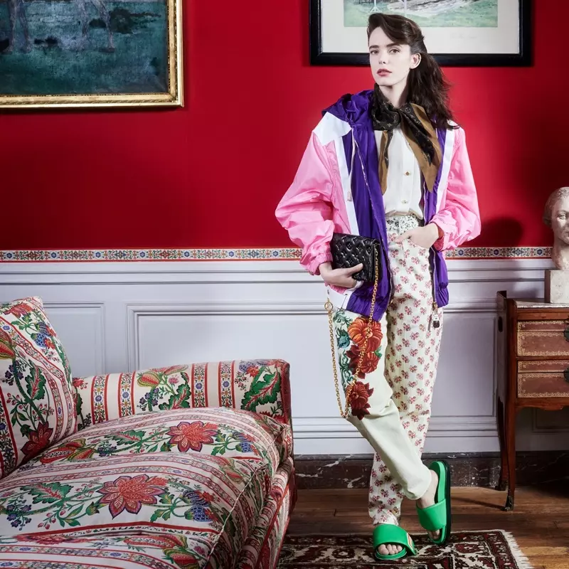 A Louis Vuitton 2021. ősz előtti kampánya, Stacy Martin