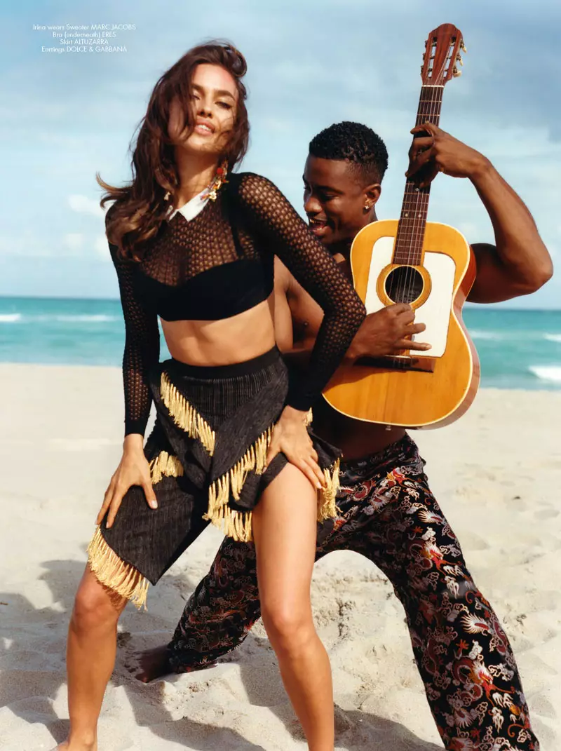 Alessandra Ambrosio và Irina Shayk đến Miami cùng Bruce Weber cho CR Fashion Book