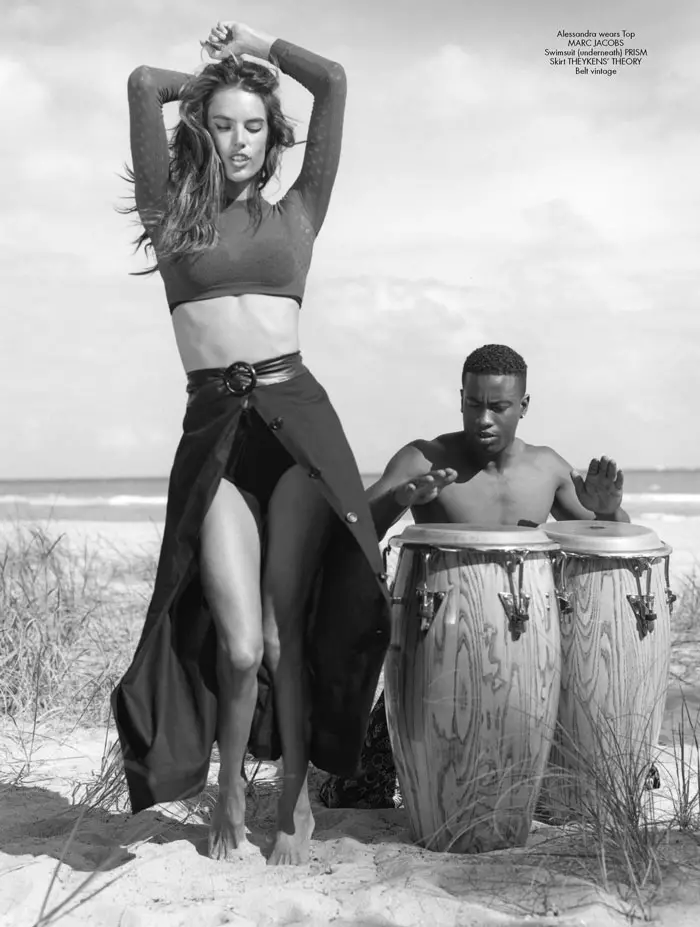 Alessandra Ambrosio at Irina Shayk Tumungo sa Miami kasama si Bruce Weber para sa CR Fashion Book