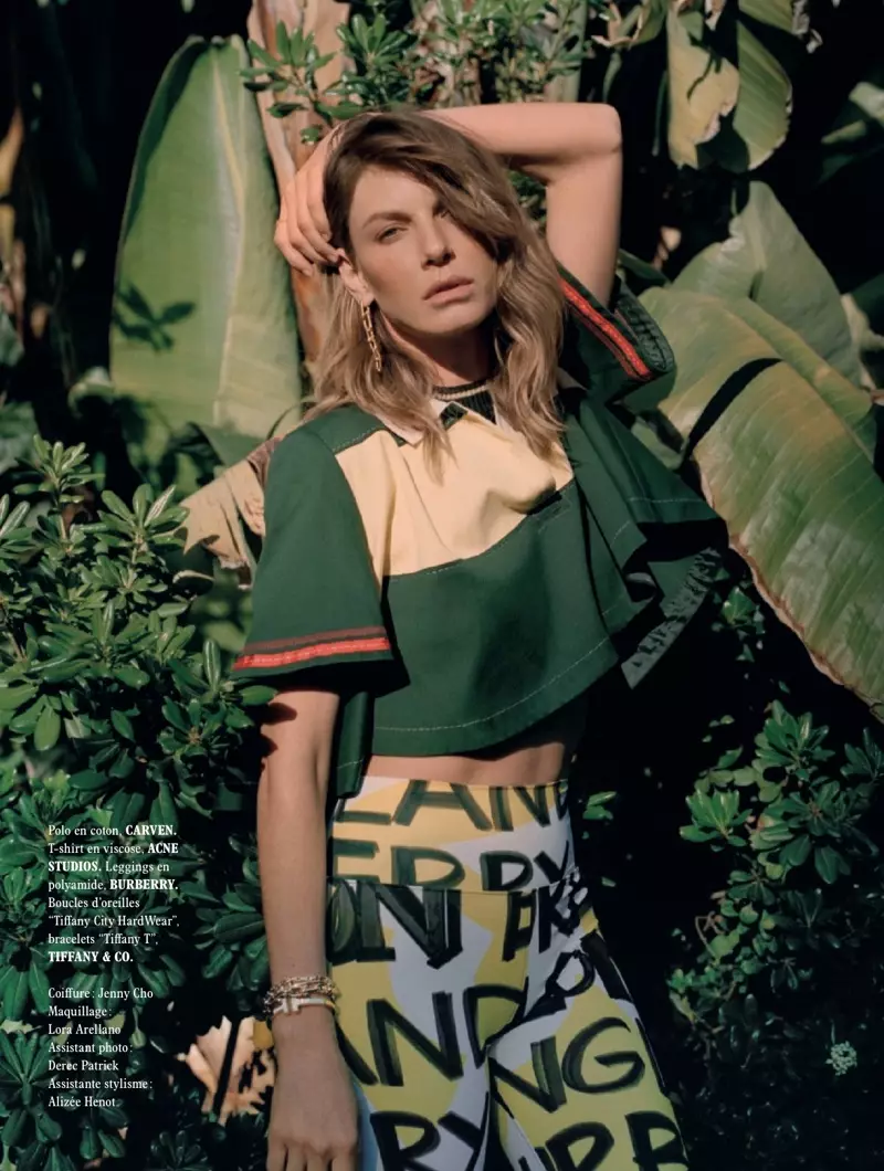 Angela Lindvall Channels Vibes Verore për L'Officiel Paris