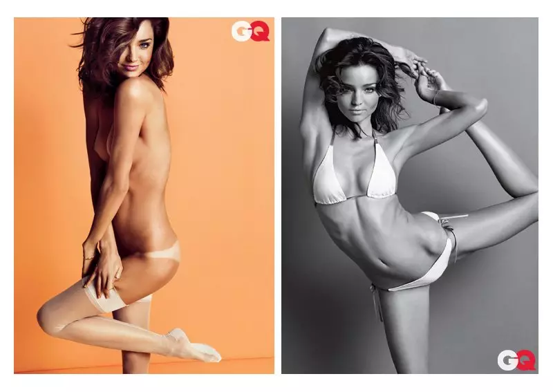 Miranda Kerr na Inez na Vinoodh kwa GQ Juni 2010