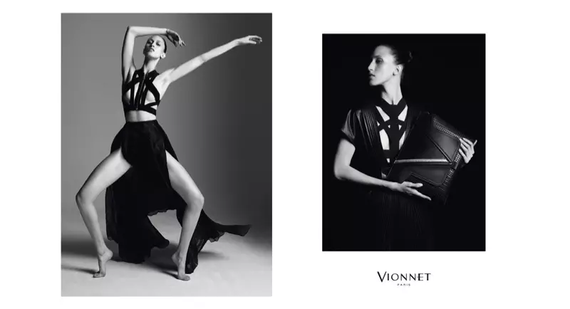 Vionnet Fall 2015 የማስታወቂያ ዘመቻ ከአና ክሊቭላንድ ጋር