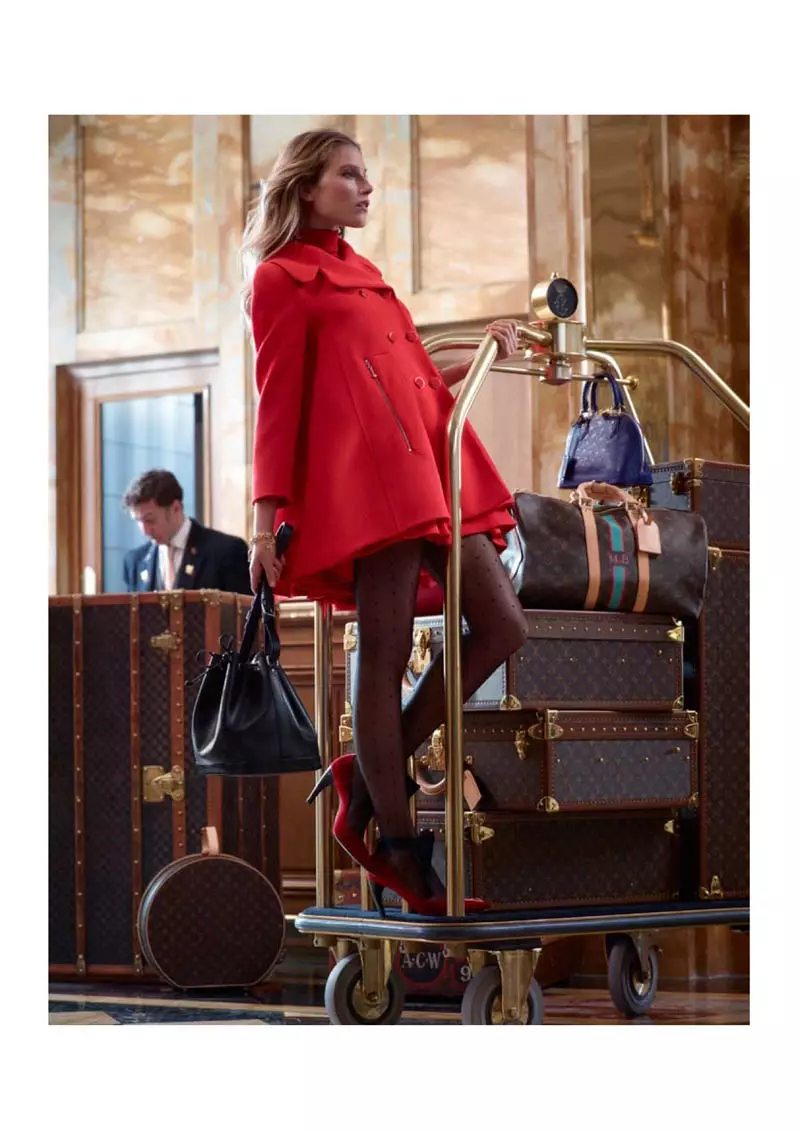 Dree Hemingway Fronts Louis Vuitton Pre-Fall 2013 Catalog ni Koto Bolofo