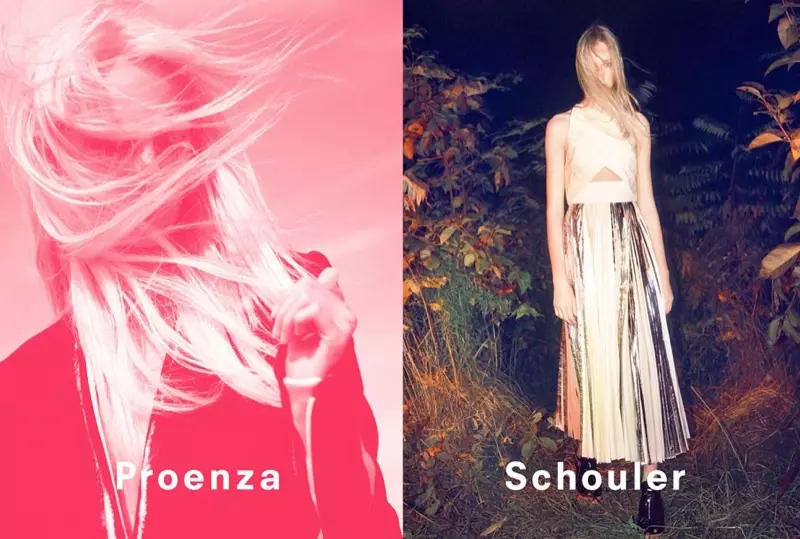 Proenza Schouler Яз / Summerәй 2014 кампаниясе