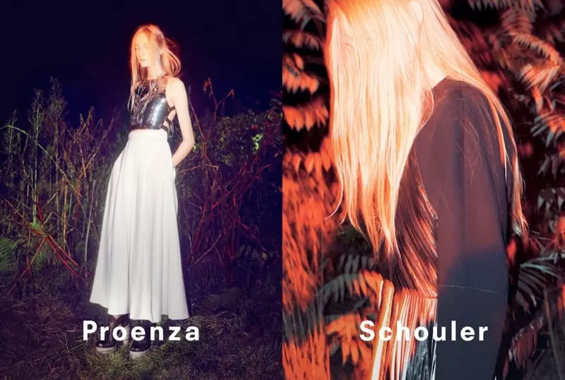 David Sims užfiksuoja Proenza Schouler 2014 m. pavasario/vasaros kampaniją