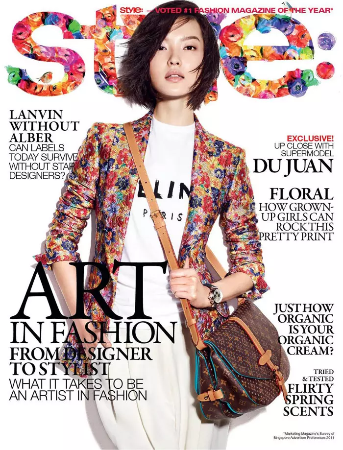 Du Juan ni Wee Khim para sa Style Singapore Enero 2012