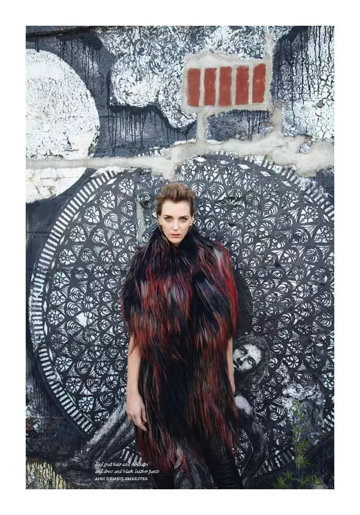 Hannelore Knuts, Martien Mulder tarafından Purple Fashion F/W 2011 için