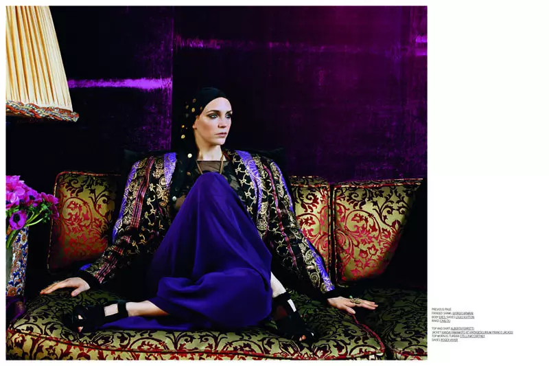 UHannelore Knuts nguLeonora Hamill weTar Magazine Fall/Winter 2011