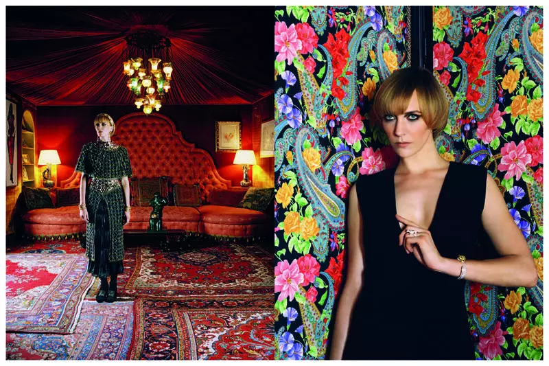 Hannelore Knuts saunia e Leonora Hamill mo Tar Magazine Fall/Winter 2011