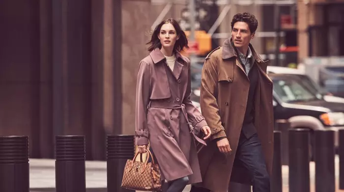 Laura Love en Ryan Kennedy voeren campagne voor herfst-winter 2018 van London Fog