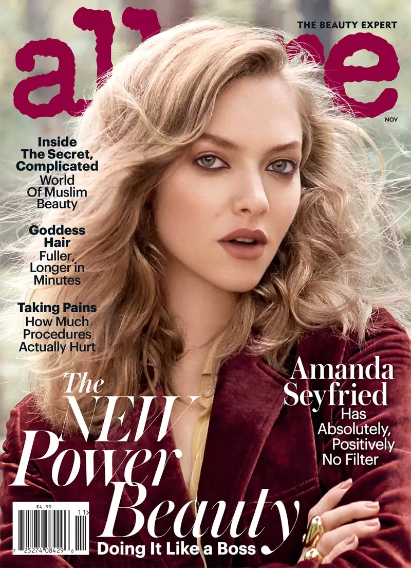 Amanda Seyfried i le Allure Magazine Novema 2016 Fa'avaa