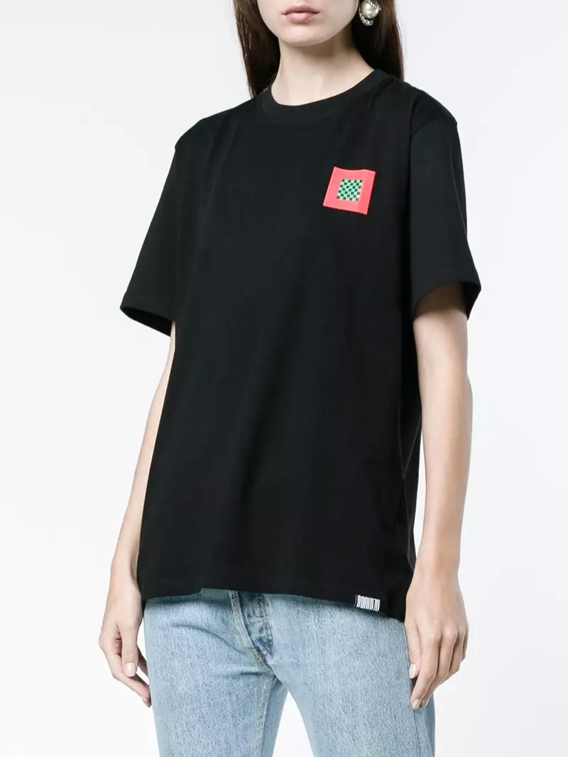 Leopar Baskılı Proenza Schouler PSWL T-Shirt 247 $