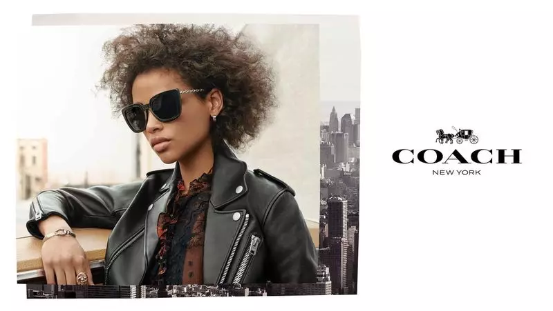 Ая Джоунс участва в кампанията на Coach Eyewear есен-зима 2018