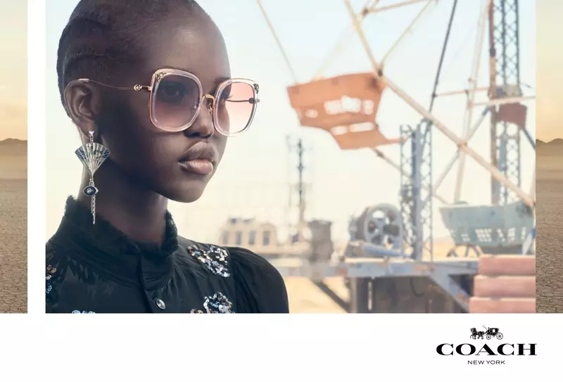 Adut Akech fronts Coach eyewear yachilimwe-chilimwe cha 2019