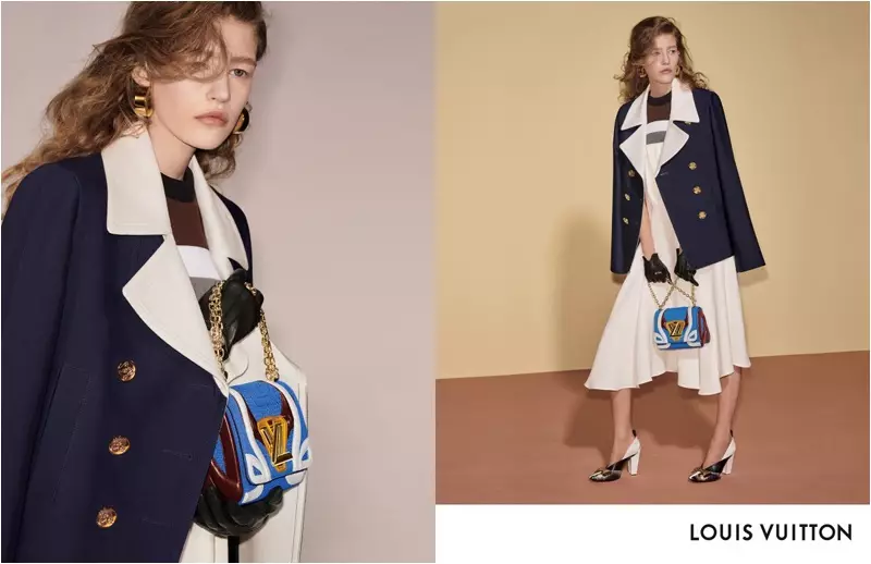 Kpakpando Mariam de Vinzelle na mkpọsa Louis Vuitton ọdịda-oyi 2018