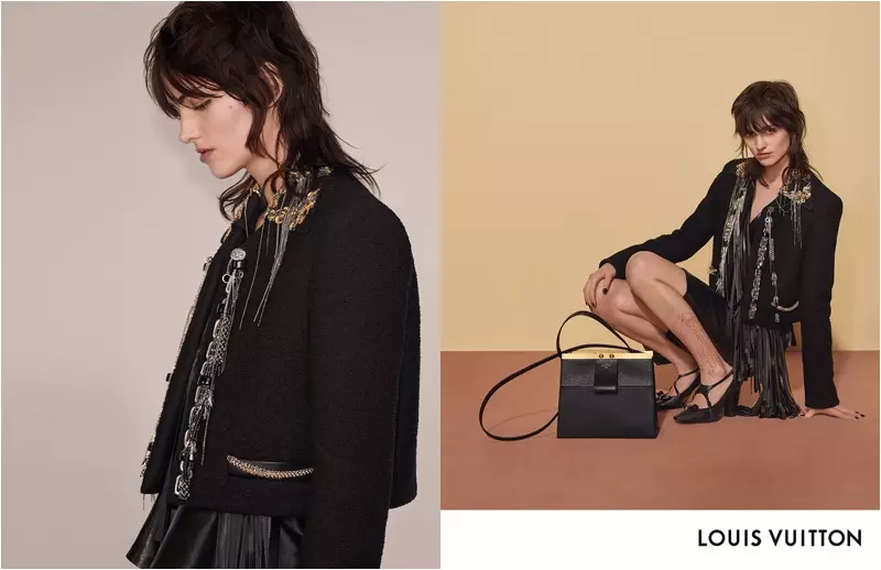 Sarah Brown moderiert die Herbst-Winter-Kampagne 2018 von Louis Vuitton