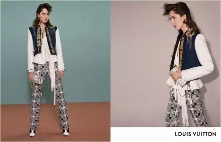 Louis Vuitton Fall 2018 अभियानको लागि स्टुडियोमा जाँदैछन्