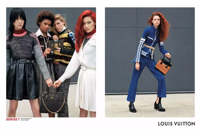 Bruce Weber Louis Vuitton-un 2017-ci ilin payız-qış kampaniyasının fotolarını çəkir