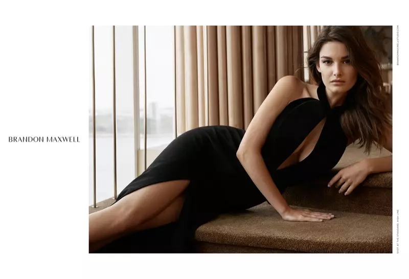 Ophelie Guillermand đóng vai chính trong chiến dịch thu đông 2016 của Brandon Maxwell