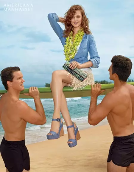 Lindsey Wixson es dirigeix a Hawaii per a la campanya de primavera d'Americana Manhasset