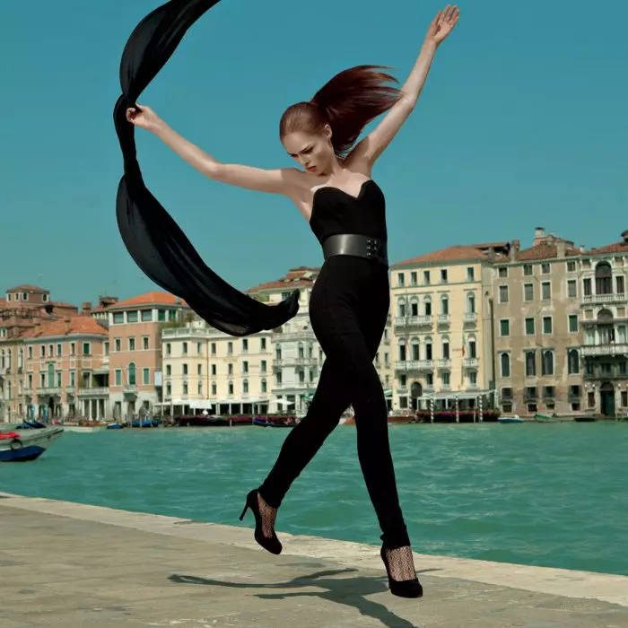 Coco Rocha per Americana Manhasset Autunno 2011