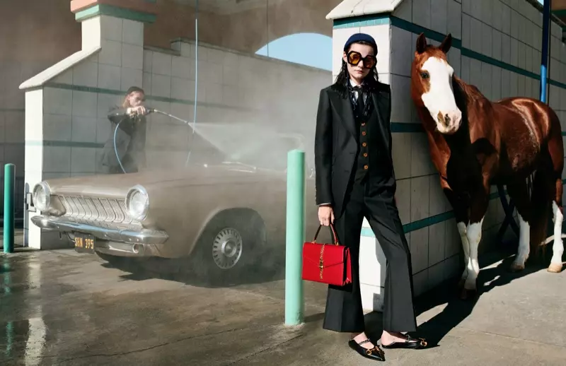 Cavalos são destaque na campanha primavera-verão 2020 da Gucci