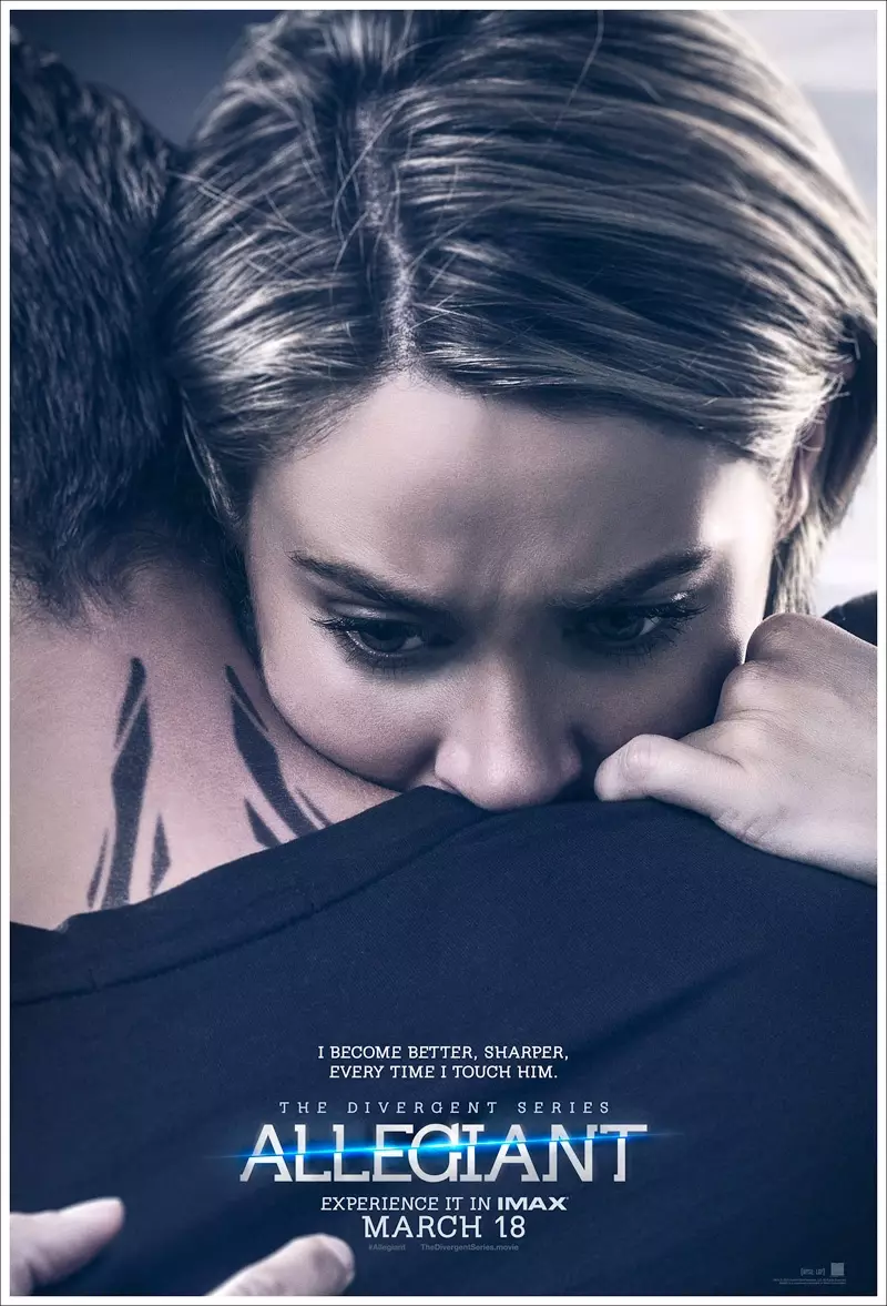 Shailene Woodley dina poster pilem Allegiant