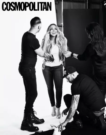 Mariah Carey pryder siderne af Cosmopolitan