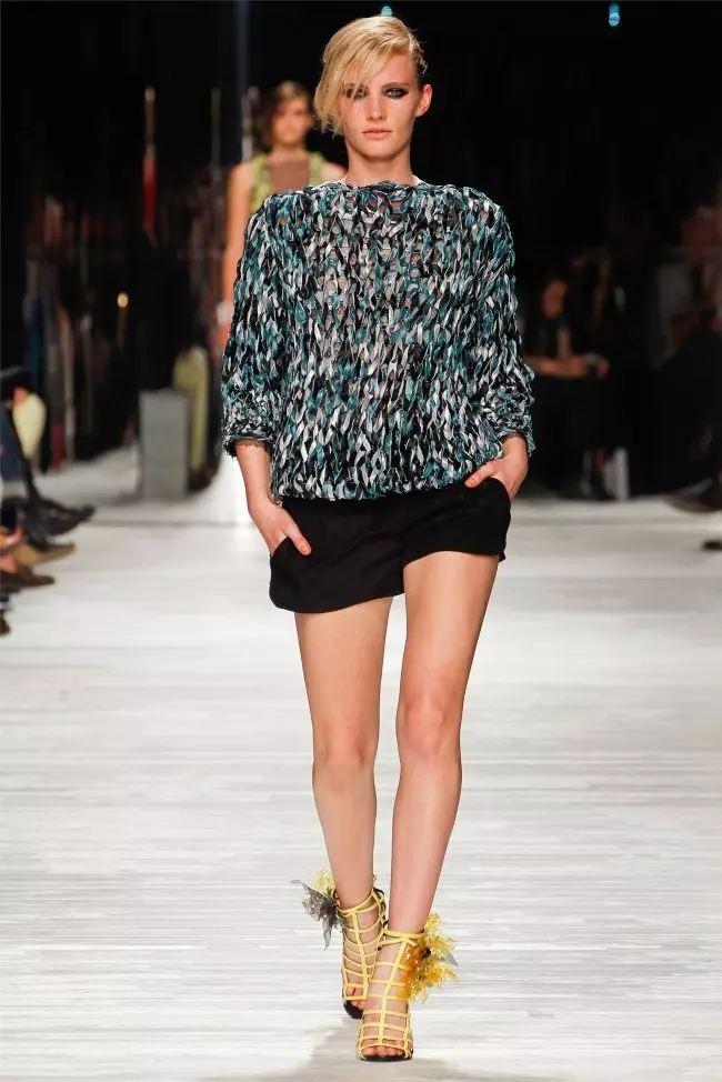 Iceberg Primavera 2012 | Semana de Moda de Milão