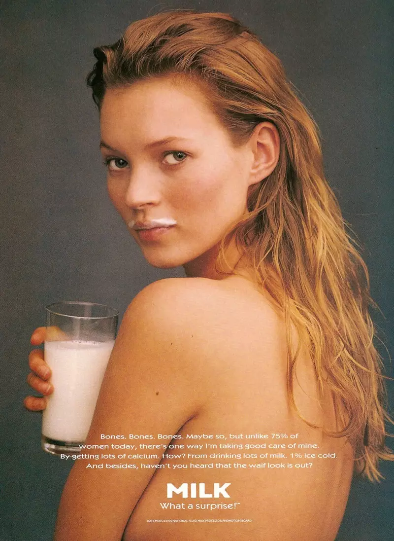 Rojbûna te pîroz be Kate Moss! Wêneyên TBT wekî Supermodel 40 Salî Dike