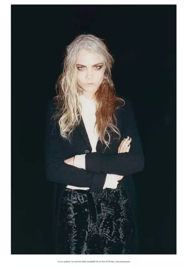 Cara Delevingne explorează Coney Island pentru Russh #47 de Tung Walsh