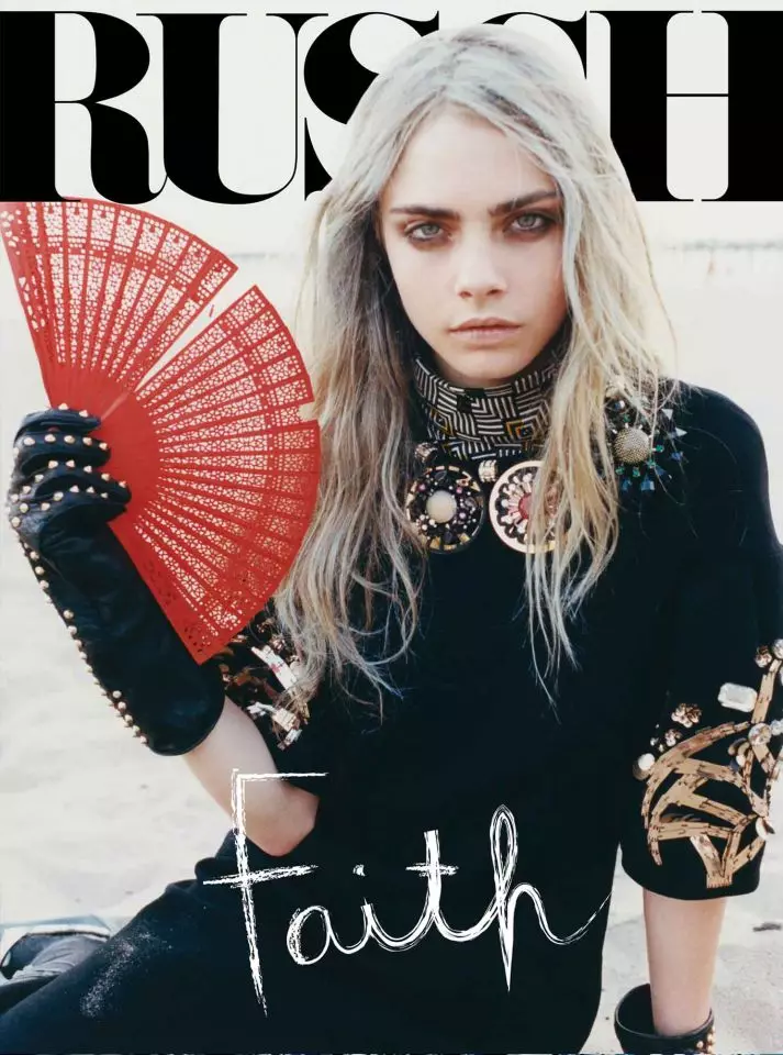 Cara Delevingne, Tung Walsh tərəfindən Russh #47 üçün Coney Island'ı araşdırır