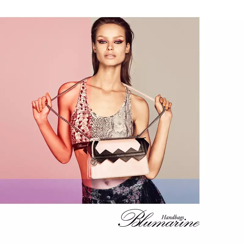 Blumarine বসন্ত 2019 বিজ্ঞাপন প্রচারের একটি ছবি