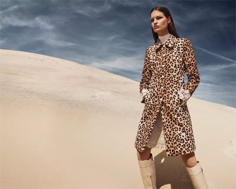 Faretta protagonista della campagna autunno inverno 2018 di Blumarine