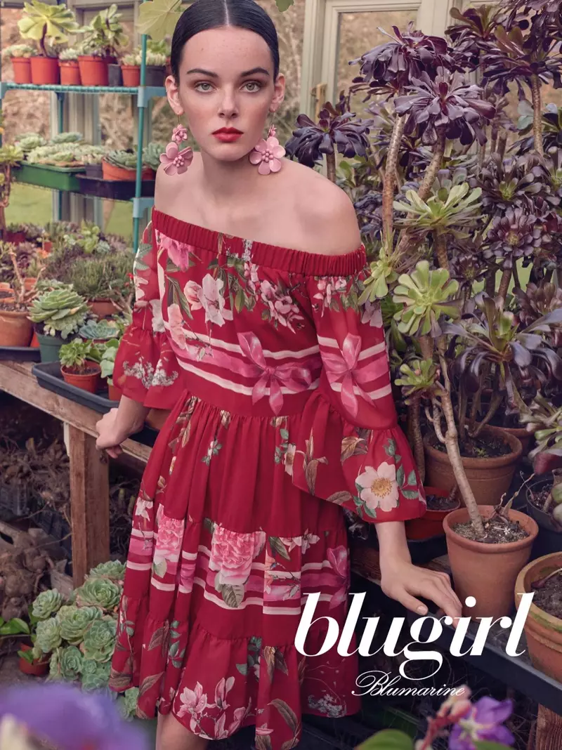 Slika iz Blugirlove reklamne kampanje za proljeće 2018
