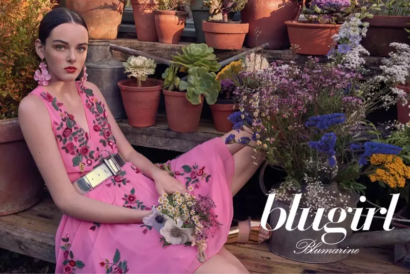 Charlotte Folkman glumi u Blugirl kampanji proljeće-ljeto 2018