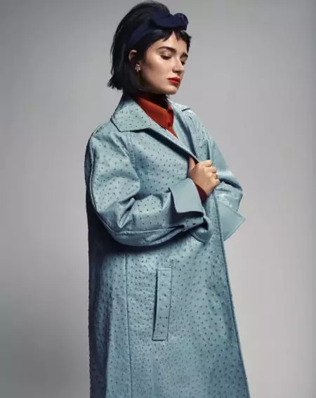 Eve Hewson Poses in Elegant Looks for Story + Rain