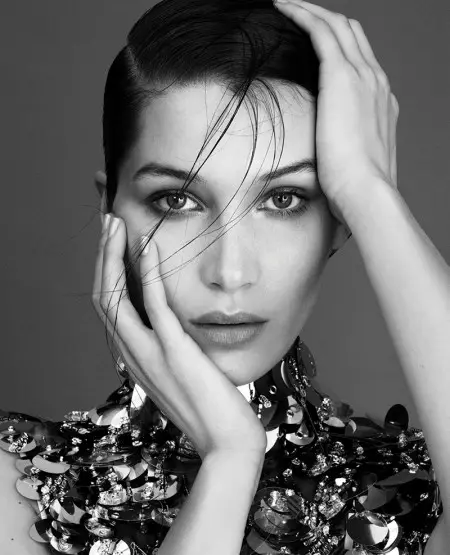 Bella Hadid ספּאַרקאַלז אין צירונג סטאָרי פֿאַר BAZAAR ספּאַין