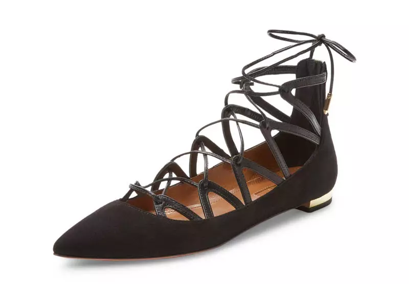 Aquazzura Maya Leather Flat $289 (kaniadto $750)