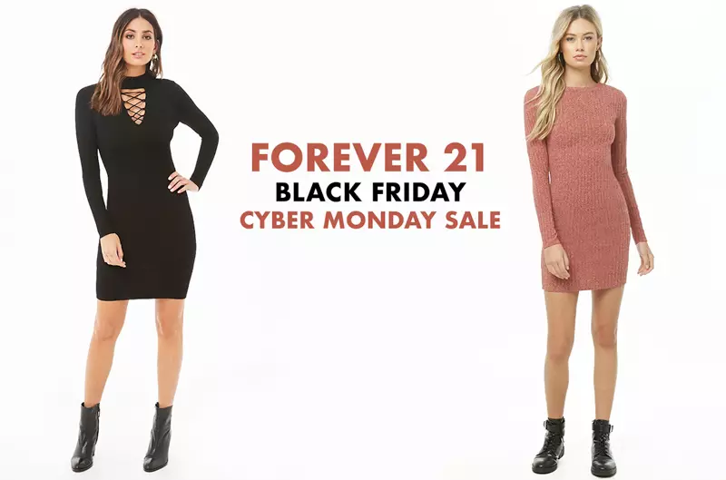 Ventas de Forever 21 2018 Black Friday y Cyber Monday