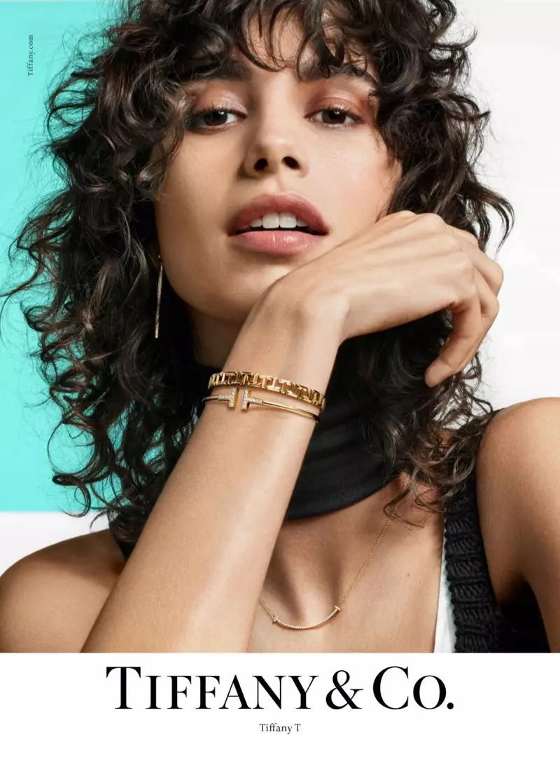 Mica Arganaraz Tiffany & Co. جو چهرو آھي اسپرنگ-سمر 2019 مهم