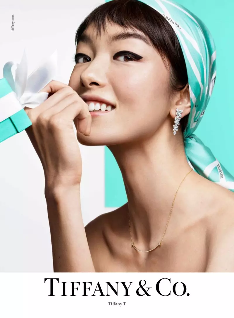 Fei Fei Sun se objevuje v kampani Tiffany & Co. jaro-léto 2019