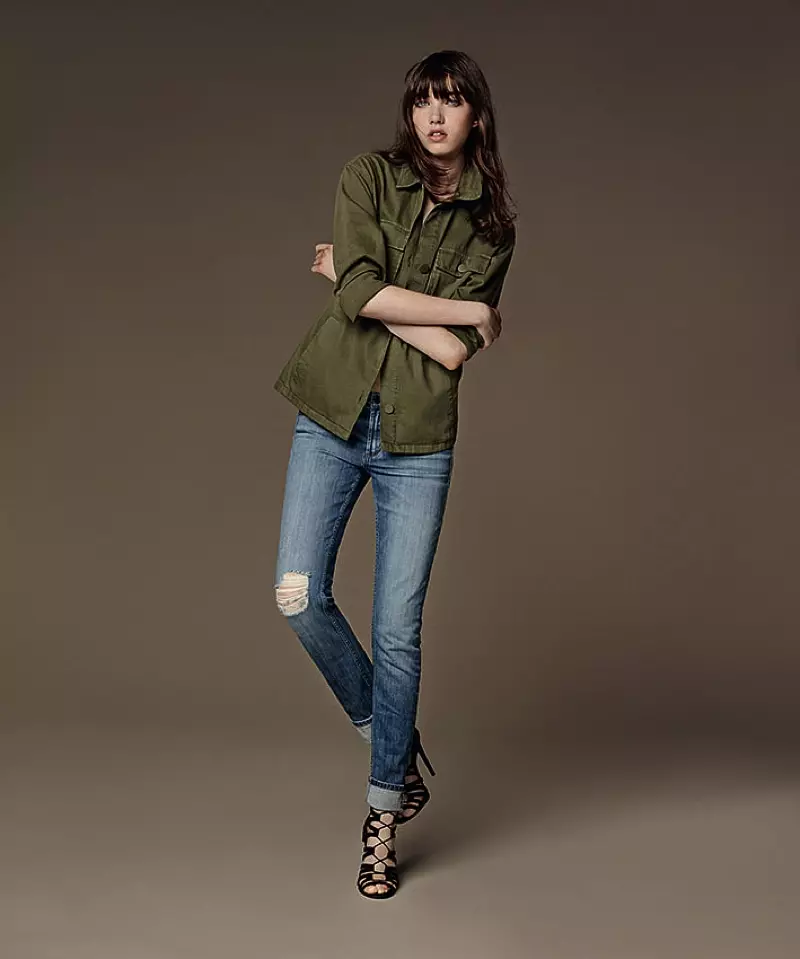 Grace Hartzel è la protagonista della campagna denim primavera 2016 di Topshop