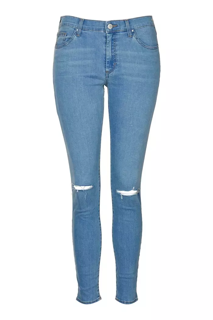 Topshop Leigh Rippede Jeans