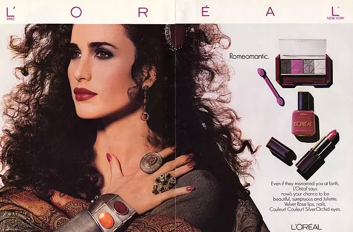 andie-macdowell-loreal-1980s-ad-compaign03