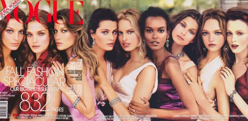 Vogue US Top Model Cover settembre 2004